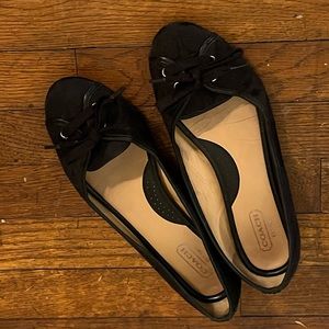 Coach Josie Lace-up Flats